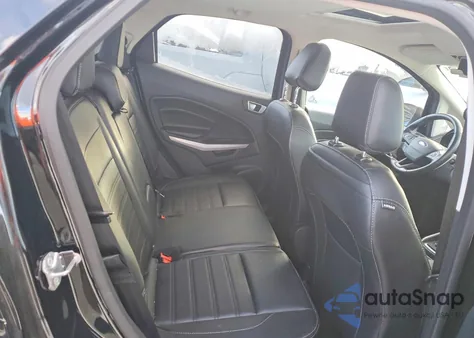 2021 Ford Ecosport Titanium из США, поврежденный, VIN MAJ6S3KL3MC451639